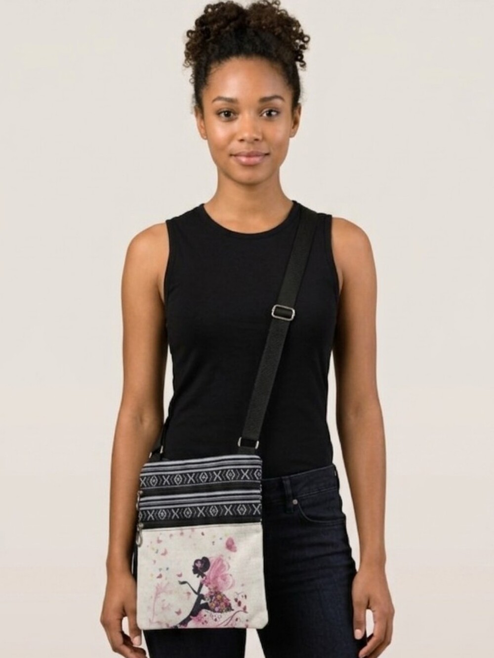 Fairy Core Butterfly Crossbody Bag - Boho Chic Shoulder Bag